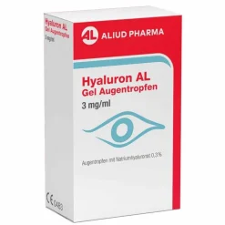 Hyaluron AL Gel Augentropfen 3 mg / ml, 1X10 ml
