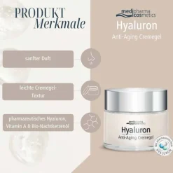Hyaluron Anti-Aging Cremegel, 50 ml