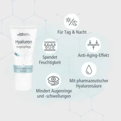 Hyaluron Augenpflege Creme, 15 ml
