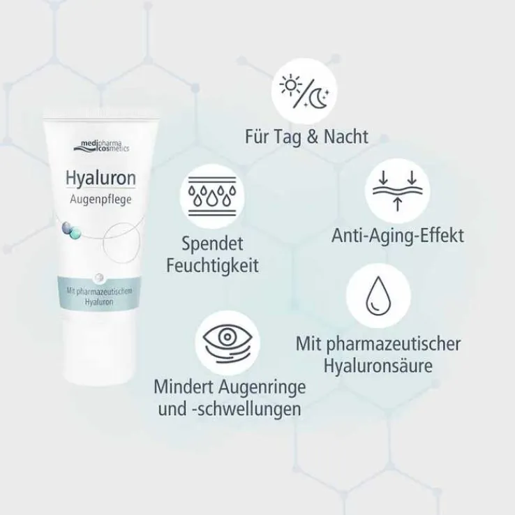 Hyaluron Augenpflege Creme, 15 ml