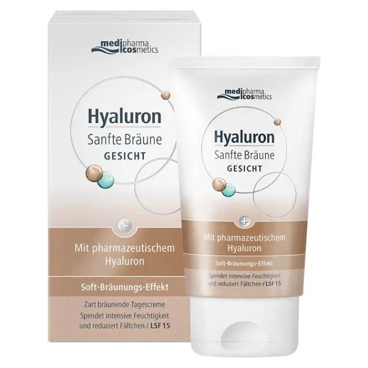 Hyaluron Sanfte Bräune Gesichtspflege Creme, 50 ml