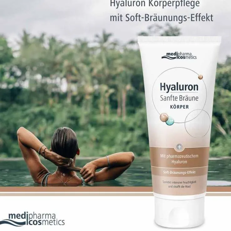 Hyaluron Sanfte Bräune Körperpflege Creme, 200 ml