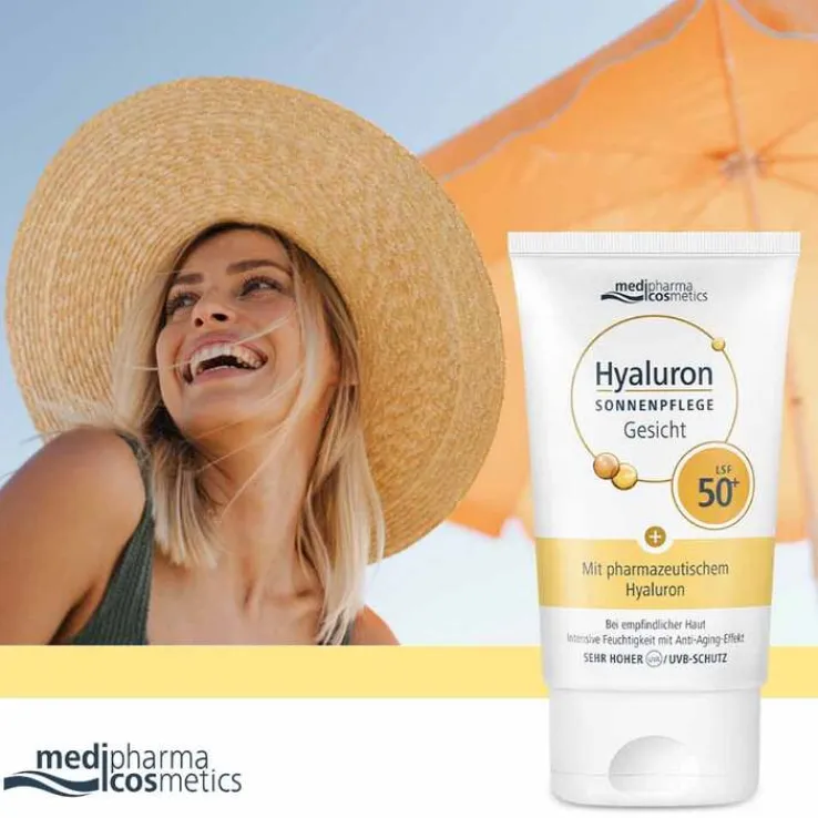 Hyaluron Sonnenpflege Gesicht LSF 50+ , 50 ml