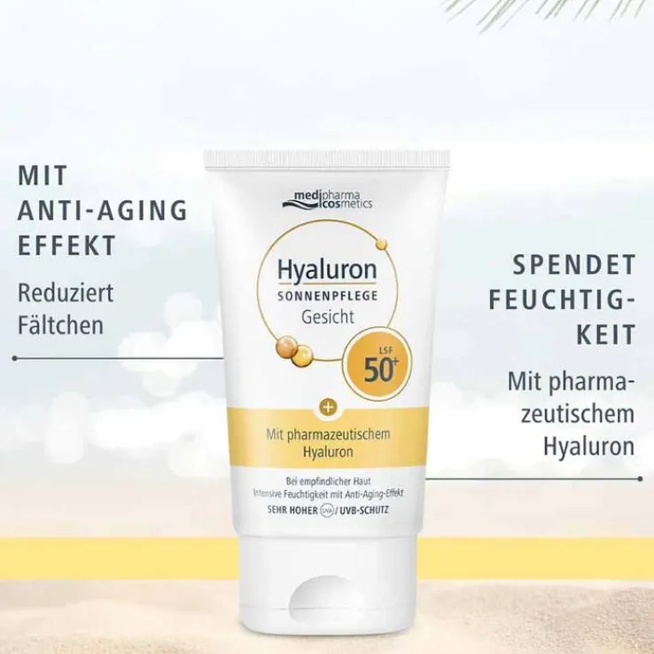 Hyaluron Sonnenpflege Gesicht LSF 50+ , 50 ml