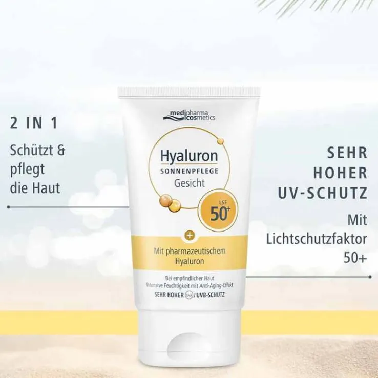 Hyaluron Sonnenpflege Gesicht LSF 50+ , 50 ml