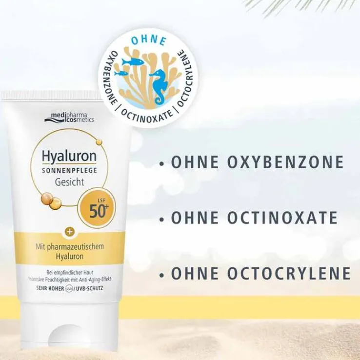 Hyaluron Sonnenpflege Gesicht LSF 50+ , 50 ml
