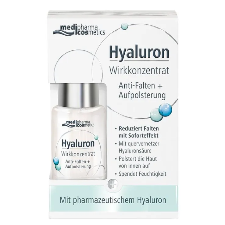 Hyaluron Wirkkonzentrat Anti-Falten + Aufpolsterung, 13 ml