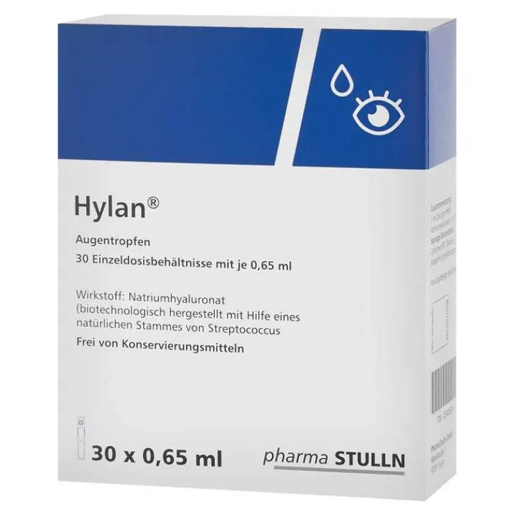 Hylan 0,65 ml Augentropfen, 30 St