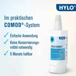 HYLO COMOD Augentropfen , 2x 2x10 ml