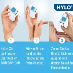 HYLO COMOD Augentropfen , 2x 2x10 ml