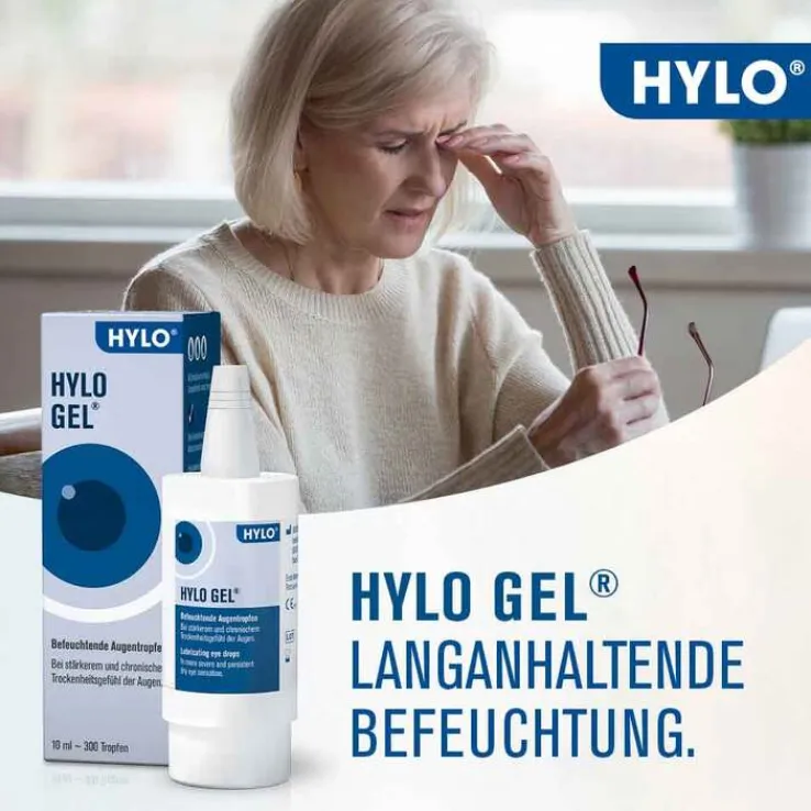 HYLO GEL Augentropfen, 2x 2x10 ml