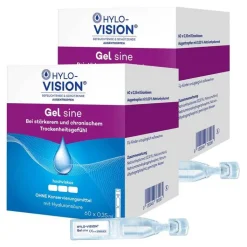 Hylo-Vision Gel sine Einzeldosispipetten , 2x60x0.35 ml