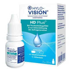 Hylo-Vision HD Plus Augentropfen, 2X15 ml