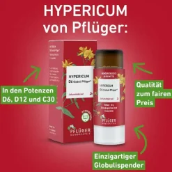 Hypericum D6 Globuli Pflüger Dosierspender, 10 g