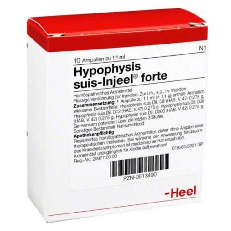 Hypophysis Suis Injeel forte Ampullen, 10 St