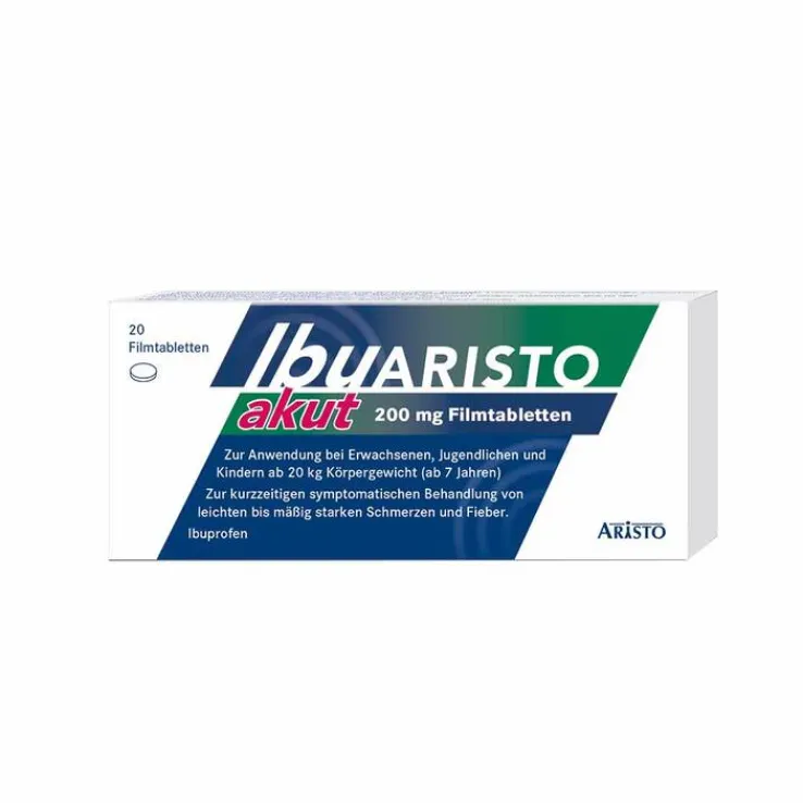 Ibuaristo akut 200 mg Filmtabletten, 20 St