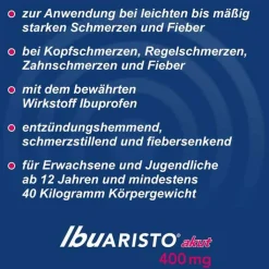 IbuARISTO akut 400 mg Filmtabletten, 50 St
