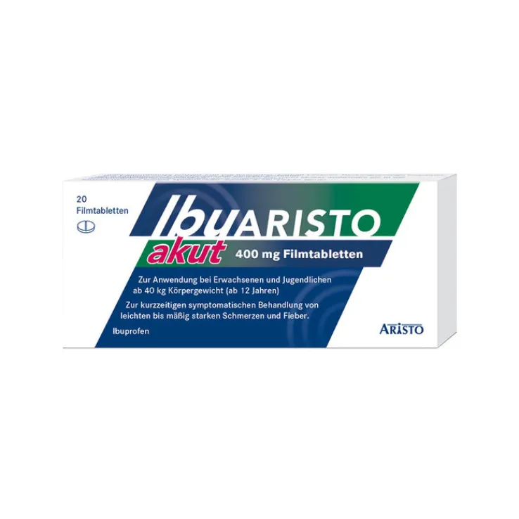 IbuARISTO akut 400 mg Filmtabletten, 20 St