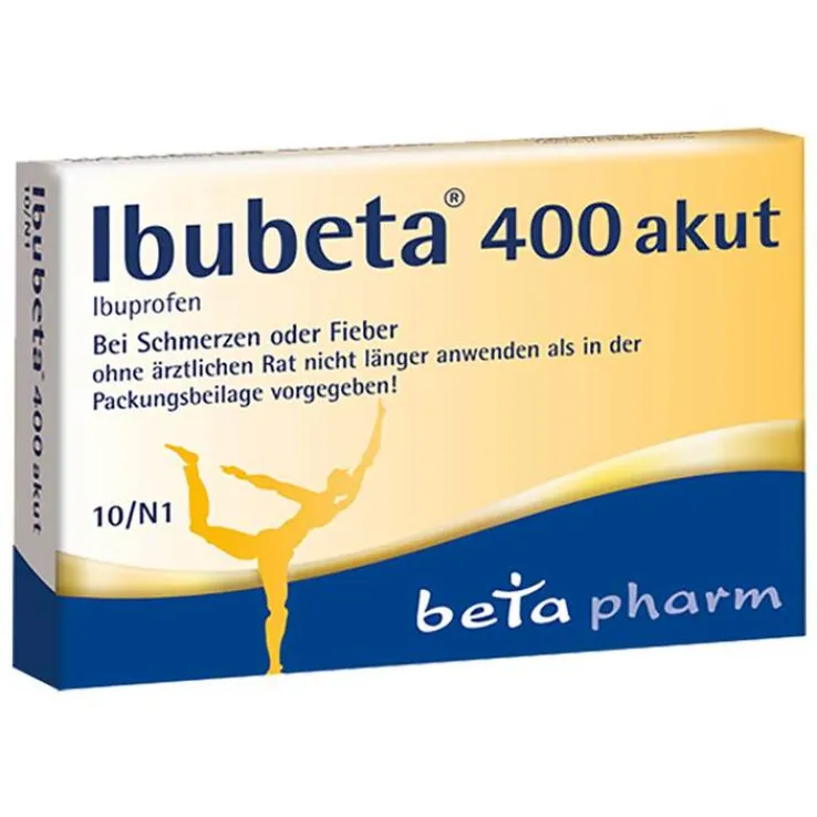 Ibubeta® 400 akut Filmtabletten, 10 St
