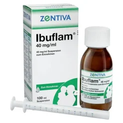 Ibuflam 4% Suspension zum Einnehmen, 100 ml