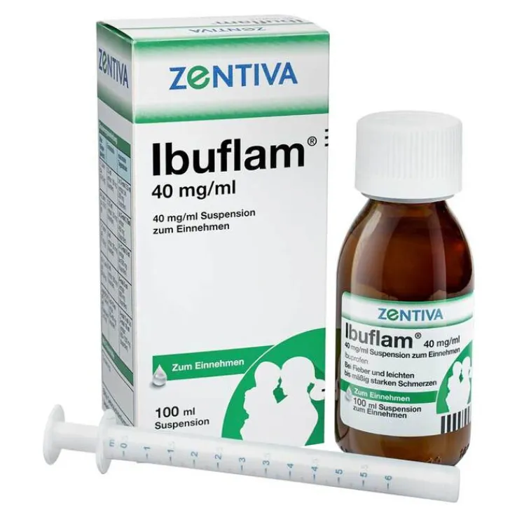 Ibuflam 4% Suspension zum Einnehmen, 100 ml