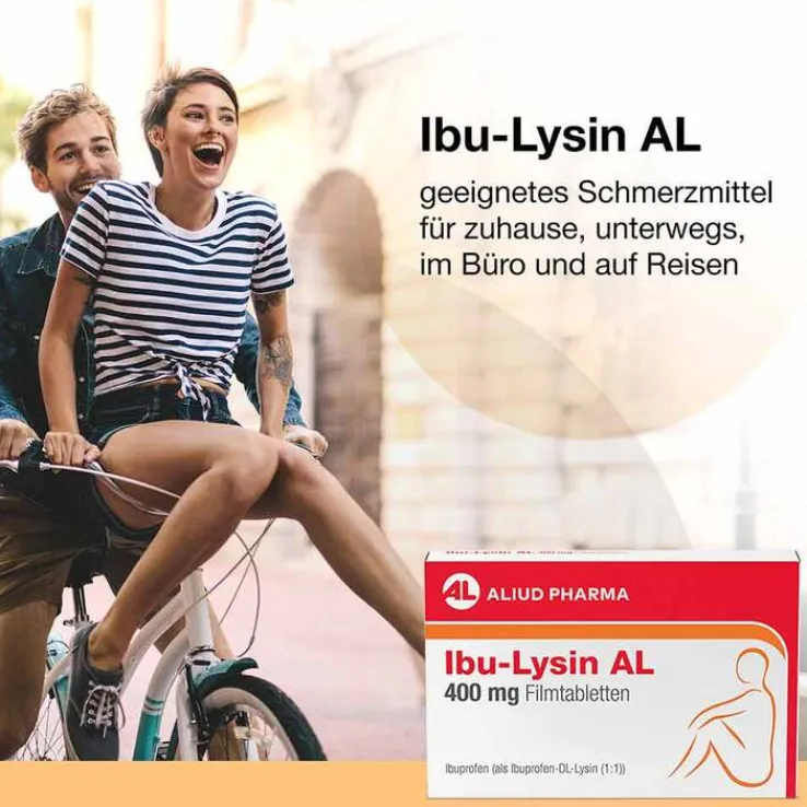Ibu-Lysin AL 400 mg Filmtabletten, 10 St