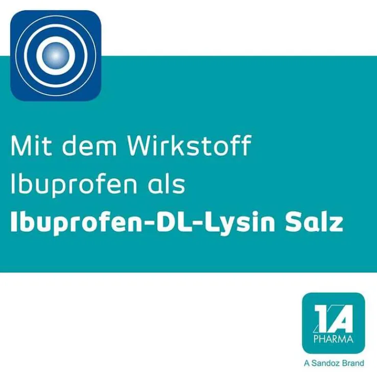 Ibu-Lysin – 1 A Pharma 400 mg Filmtabletten, 50 St