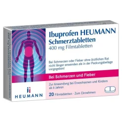 Ibuprofen HEUMANN Schmerztabletten 400 mg, 20 St