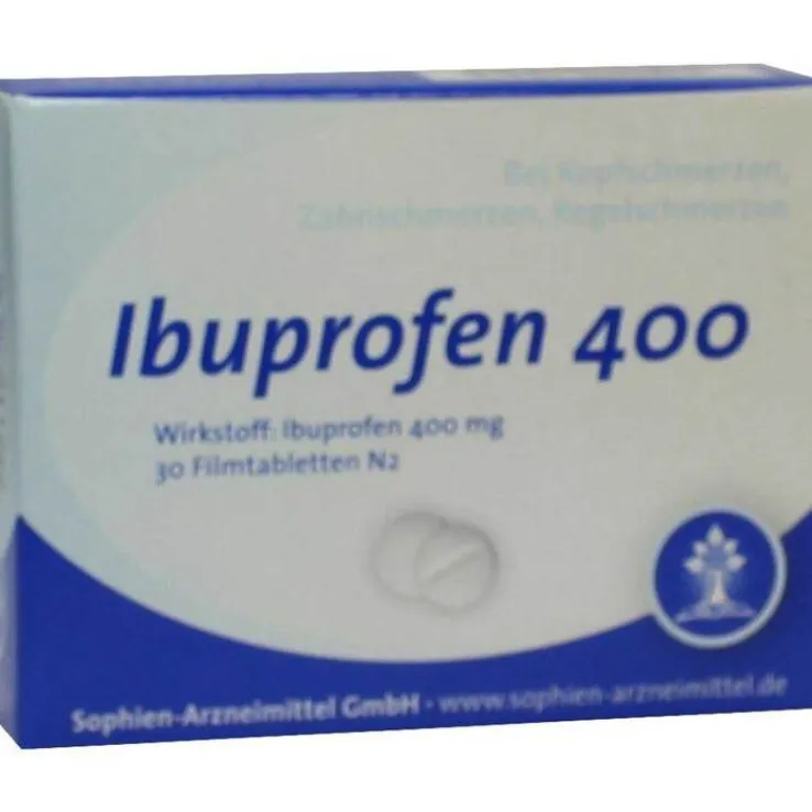 Ibuprofen Sophien 400 Filmtabletten, 30 St
