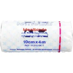 Idealbinde 10cm mit Klammer, 1 St