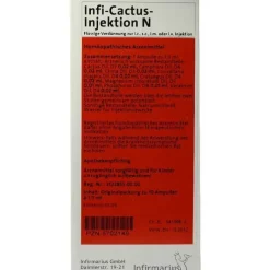 INFI Cactus Injektion N, 10X1 ml