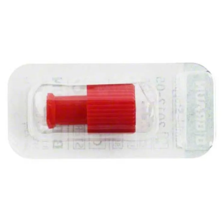 Infusionszubehör Verschlusskonus Combi rot, 1 St