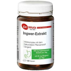 Ingwer Extrakt Dr. Wolz Kapseln, 120 St
