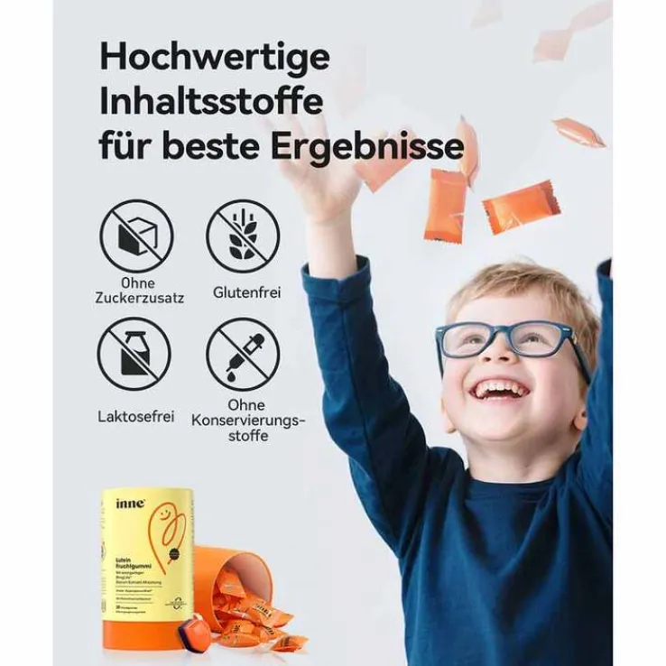 Inne Lutein Fruchtgummi, 30X4 g