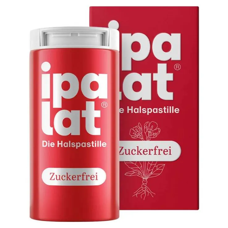 Ipalat Halspastillen zuckerfrei, 40 St