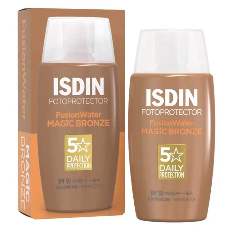 Isdin Fotoprotector Fusion Water Color bronze SPF 50, 50 ml