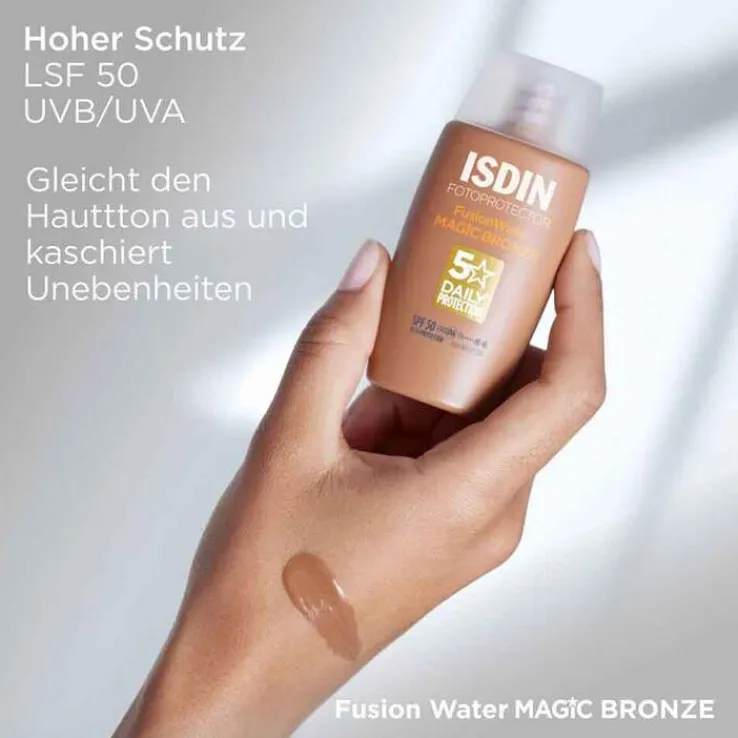 Isdin Fotoprotector Fusion Water Color bronze SPF 50, 50 ml