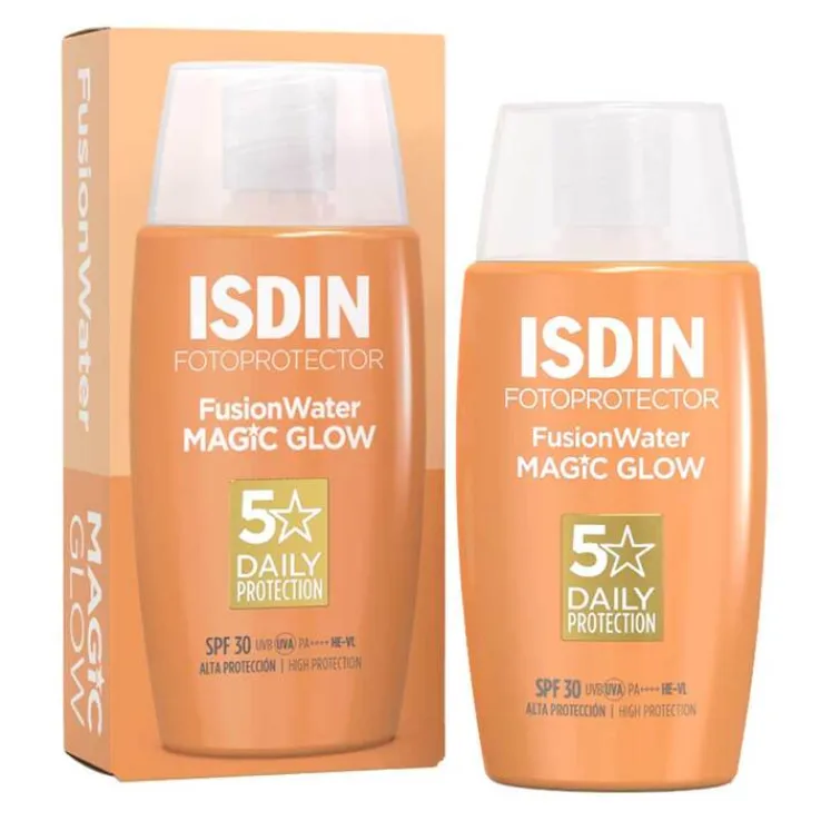 ISDIN Fotoprotector Fusion Water Magic glow SPF 30, 50 ml