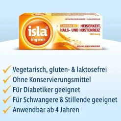 isla® ingwer Pastillen, 30 St