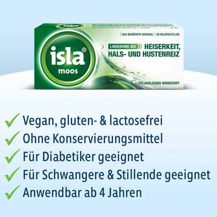 Isla Moos Pastillen, 120 St