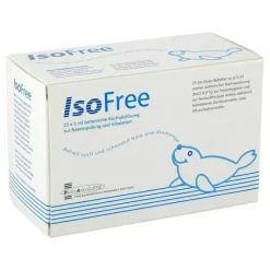 IsoFree Isotonische Kochsalzlösung zur Nasenspülung und Inhalation, 25X5 ml