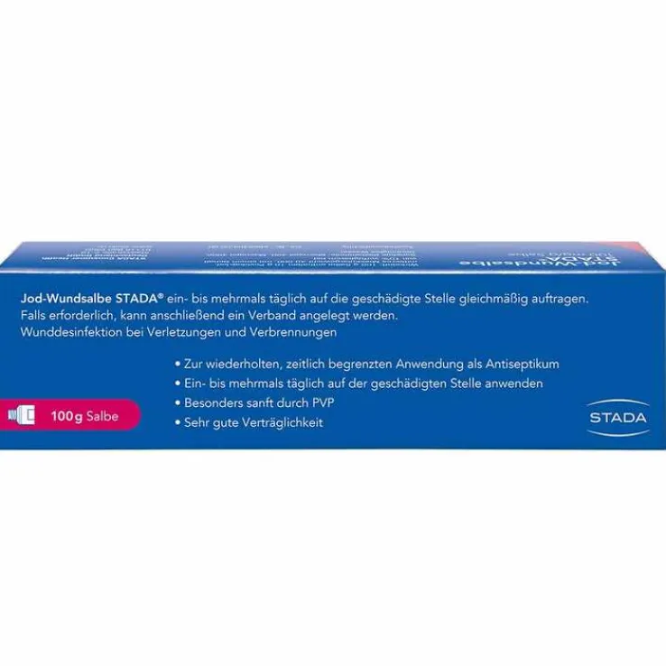 Jod-Wundsalbe STADA 100 mg / g, 100 g