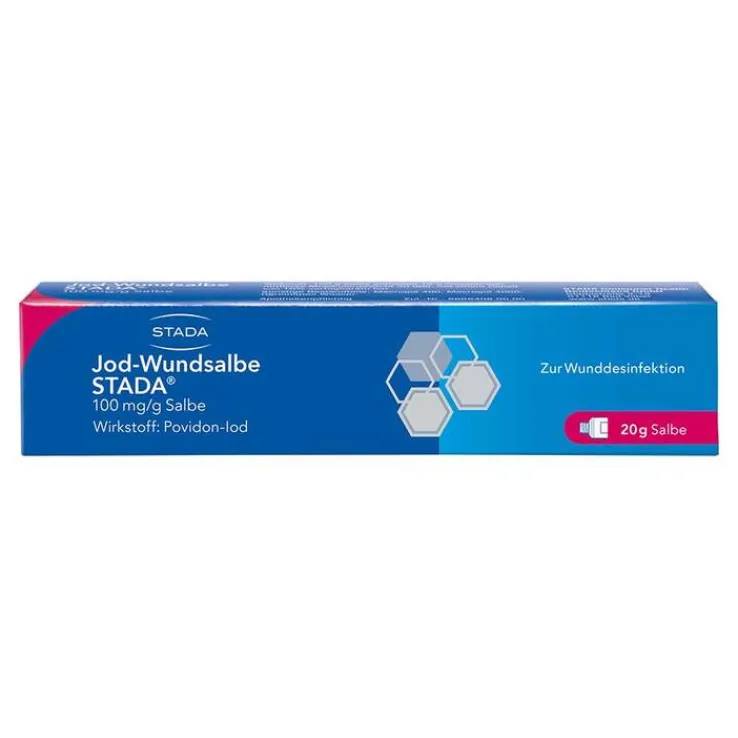 Jod-Wundsalbe STADA 100 mg / g, 20 g