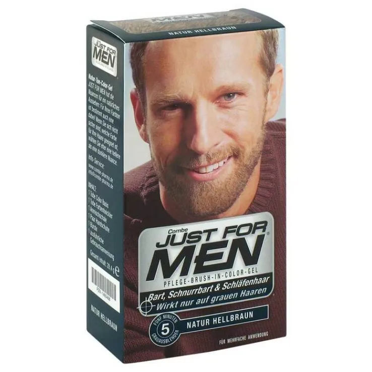 Just for men Brush in Color Gel hellbraun, 28.4 ml