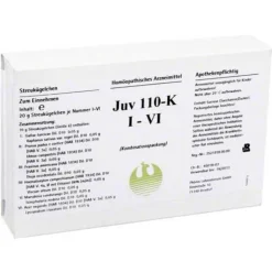Juv 110 K I-VI Globuli, 6X20 g