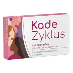 KadeZyklus bei Krämpfen während der Menstruation, 10 St