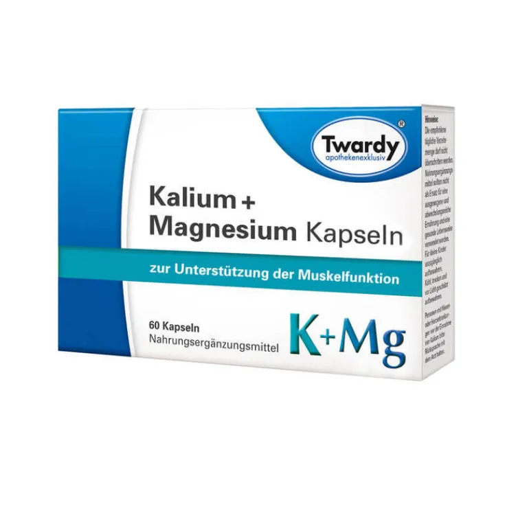 Kalium + Magnesium Kapseln, 60 St