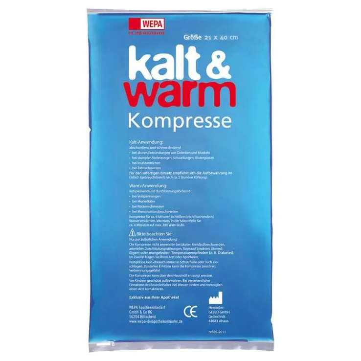 Kalt-Warm Kompresse 21x40cm, 1 St