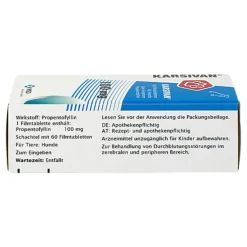KARSIVAN® 100 mg Filmtabletten für Hunde, 60 St