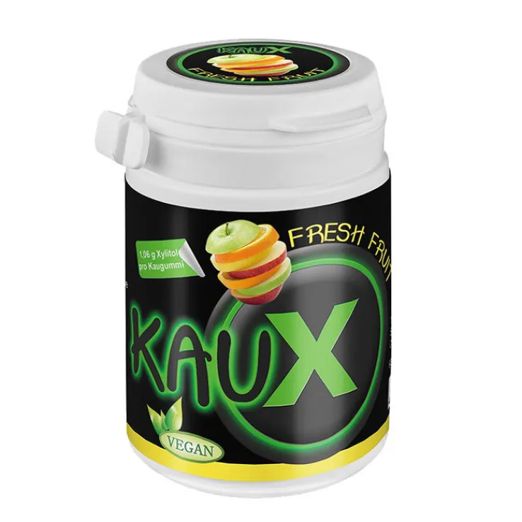 Kaux Zahnpflegekaugummi Fresh Fruit mit Xylitol, 40 St